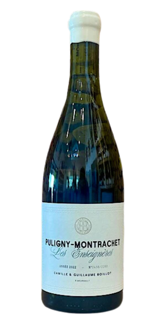 Camille et Guillaume Boillot, Puligny-Montrachet, Les Enseigneres, 2022, 750 ml