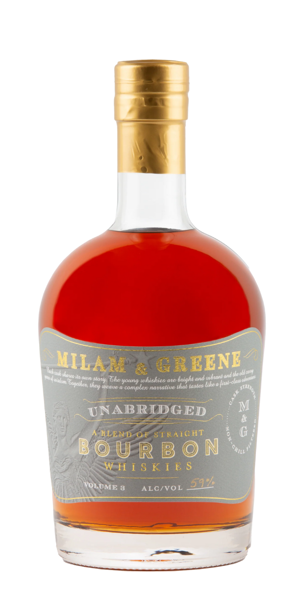 Milam & Greene, Unabridged Vol 3, Straight Bourbon, Cask Strength, 750ml
