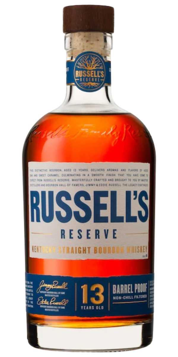 Russell's Reserve, 13 Years, Barrel Proof Kentucky Straight Bourbon Whiskey, (2025 Release), 750ml
