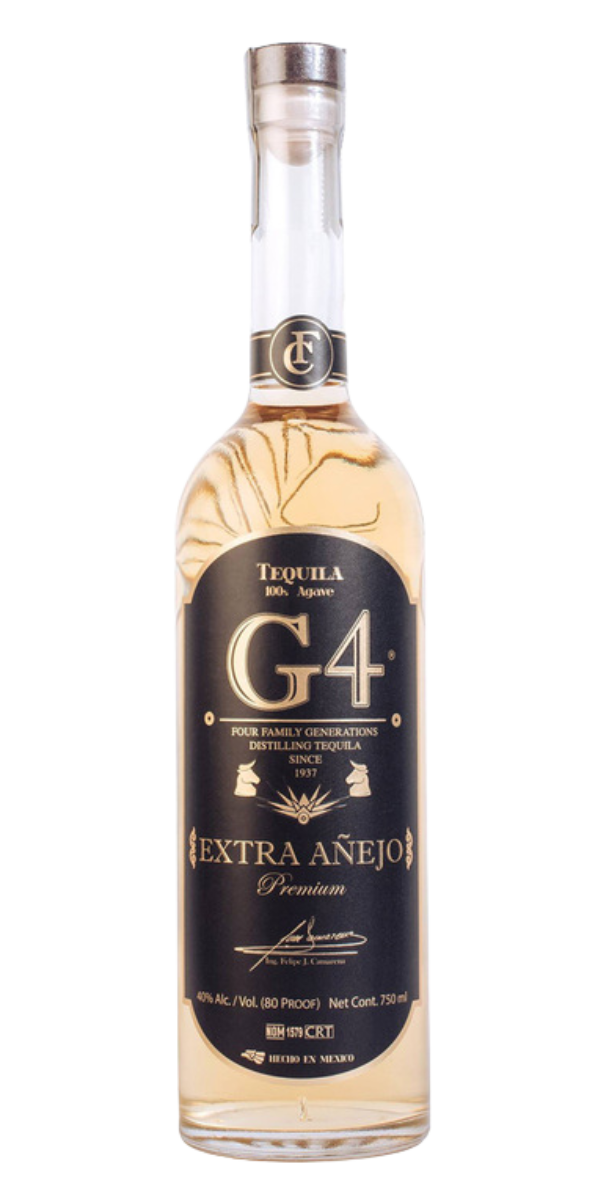 G4 Tequila, Extra Anejo, 750 ml