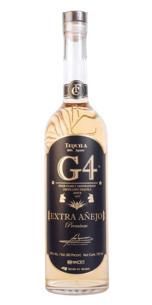 G4 Tequila, Extra Anejo, 750 ml