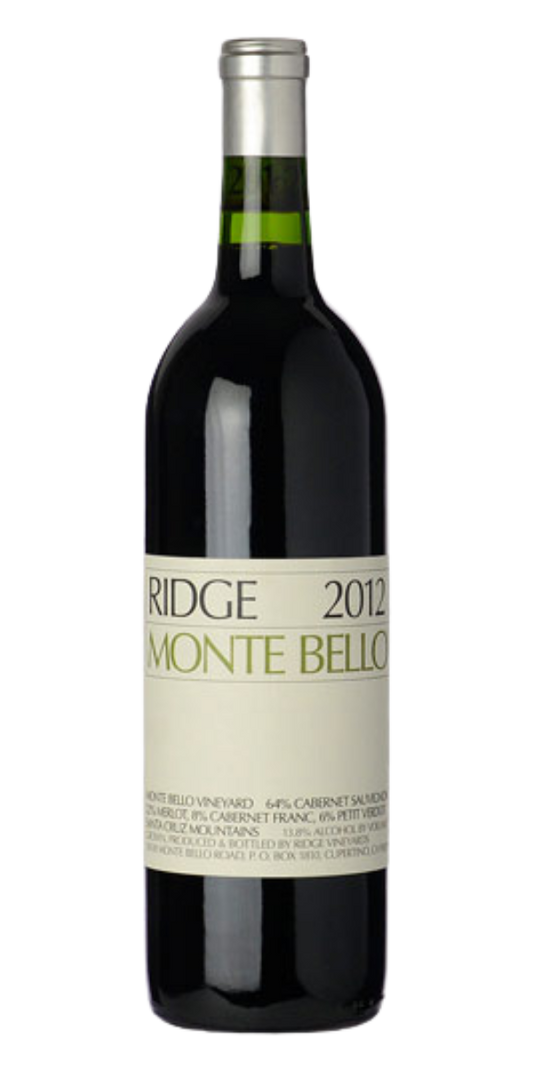 Ridge Vineyards, Cabernet Sauvignon, York Creek, 1986, 750 ml