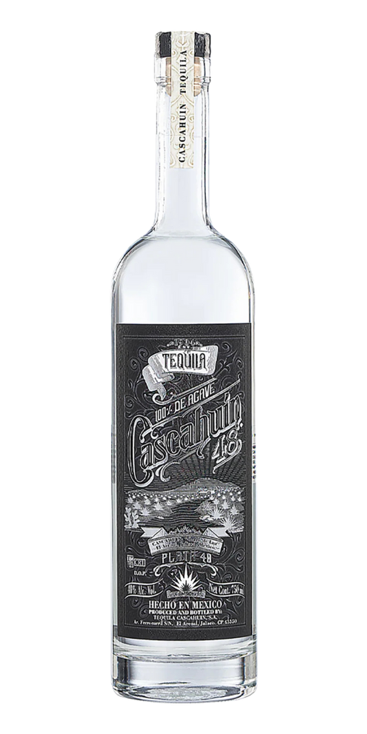 Cascahuin, Plata 48, Tequila Blanco, 750 ml