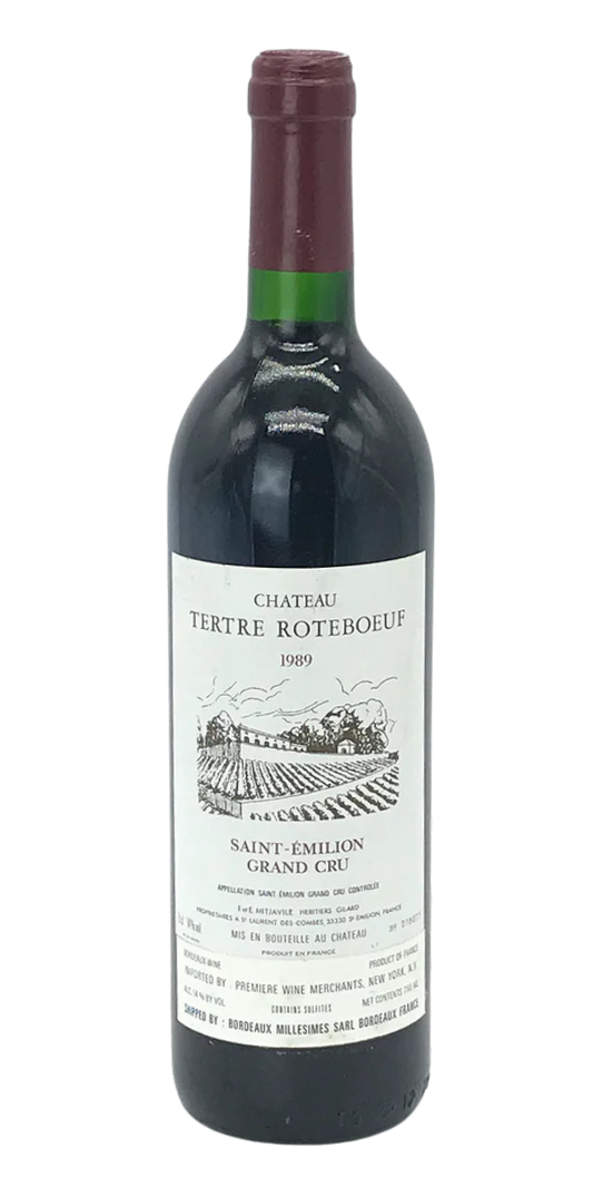 Chateau Tertre Roteboeuf, Saint Emilion Grand Cru, 1989, 750ml