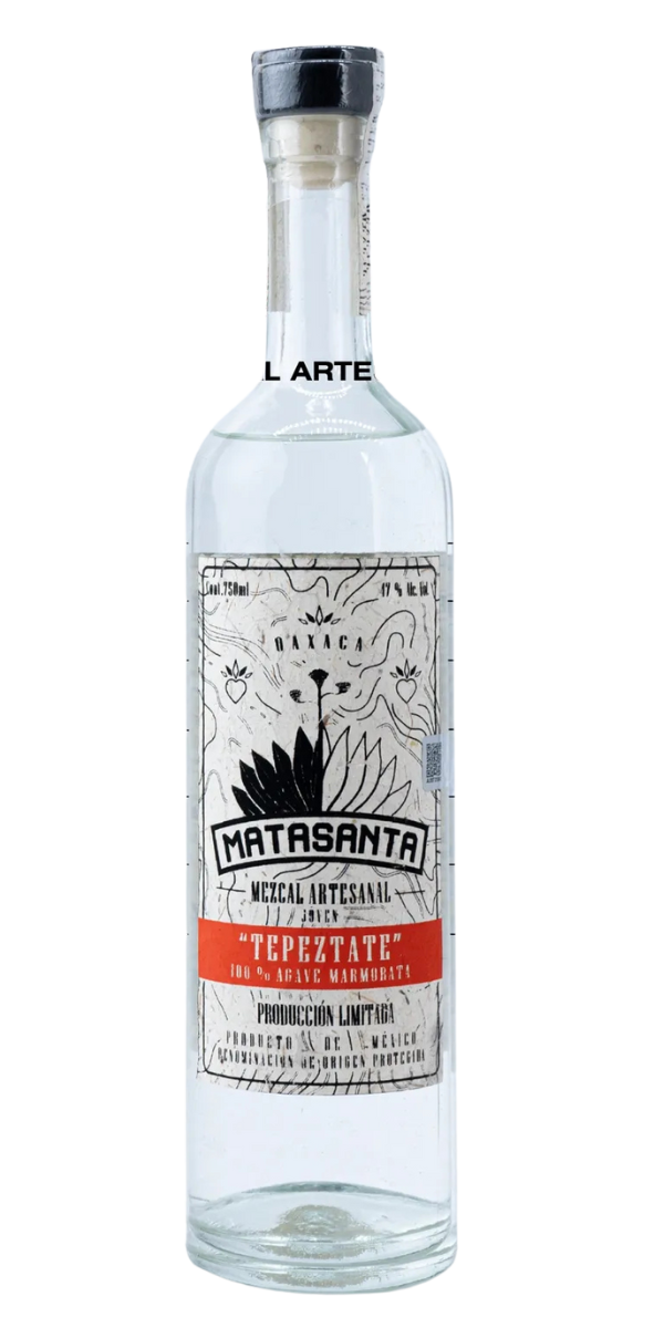 Matasanta, Mezcal Artesanal, Tepetzate, 750ml