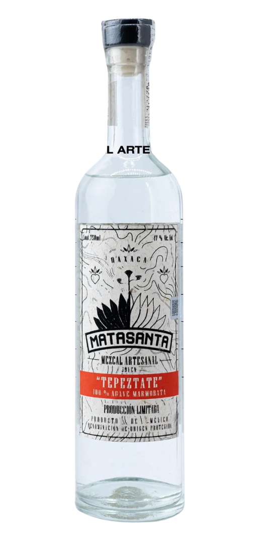 Matasanta, Mezcal Artesanal, Tepetzate, 750ml