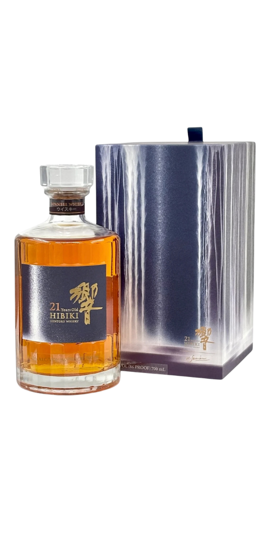 Hibiki, Suntory, 21 Years Old, Hiroshi Shenju Limited Edition Blended Whisky, 700 ml