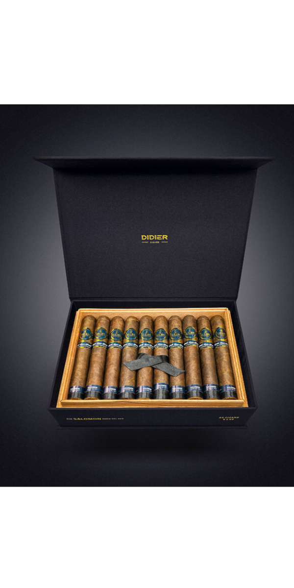 Single Didier Cigar, The Salomon Collection Broadleaf Serie Del Rey, Caliber 6x60, Maduro Habano,