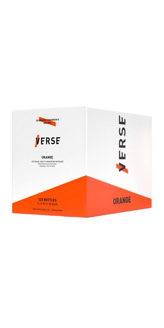 Verse, Orange NA Mixer, 1000ml - Case of 12