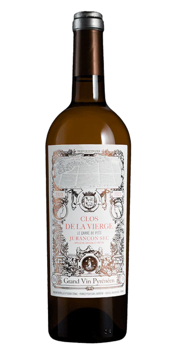 Clos de la Vierge, Le Carre des Pees, Jurancon Sec, 2023, 750 ml