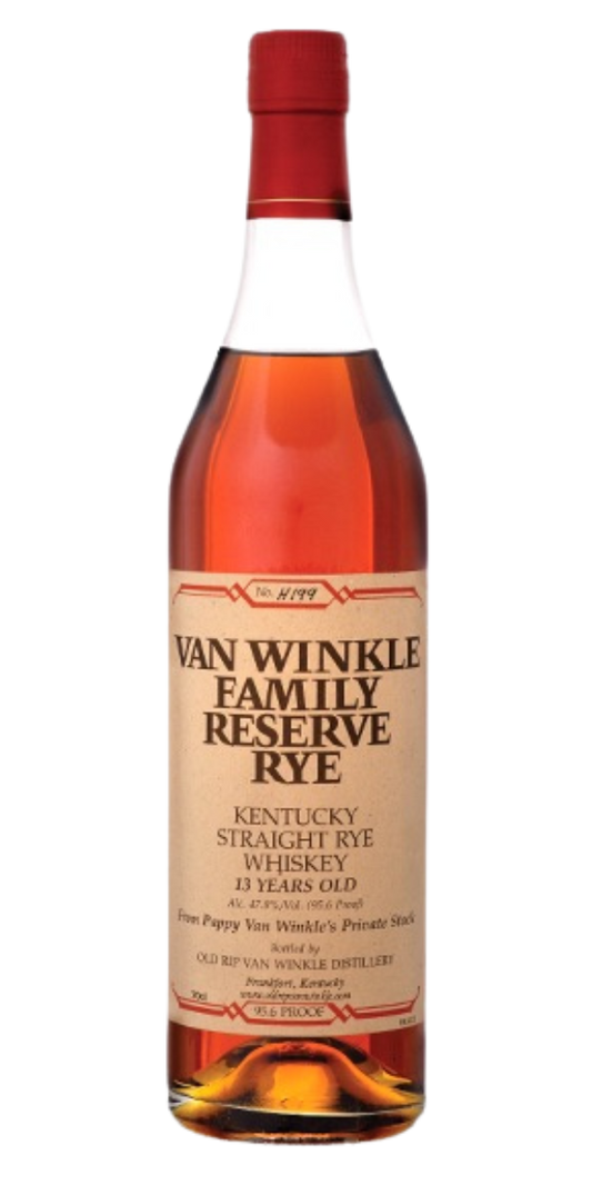 Pappy Van Winkle, Family Reserve Kentucky Straight Rye Whisky, 13 Yr Old, 750 ml