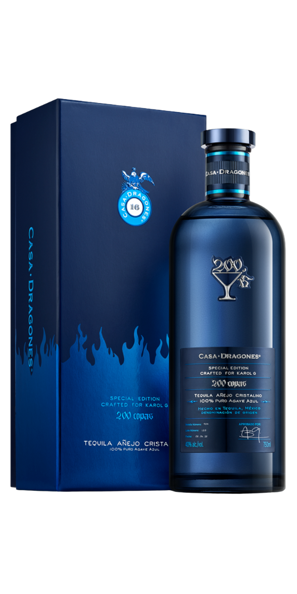 Casa Dragones, 200 Copas for Karol G, Anejo Tequila, 750 ml