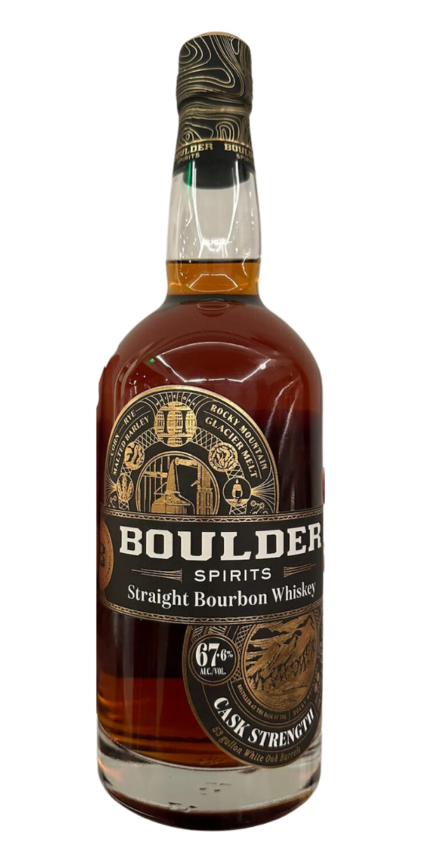 Boulder, Cask Strenght Bourbon Whiskey, 750 ml