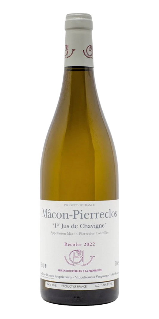 Guffens Heynen, Macon Pierreclos, 1er Jus de Chavigne, 2022, 750 ml