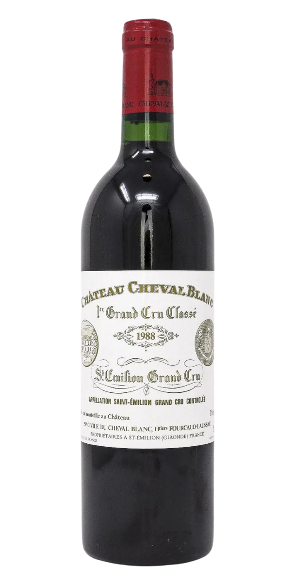 Chateau Cheval Blanc Premier Grand Cru Classe A, Saint-Emilion Grand Cru, 1988, 750 ml