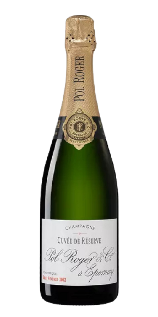 Champagne Pol Roger, Brut Vinotheque Reserve, 2002, 750 ml