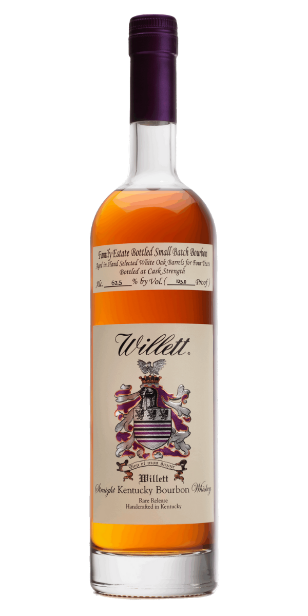 Willett, 4 Yeras Cask Strength, Straight Kentucky Bourbon Whisky, 750 ml