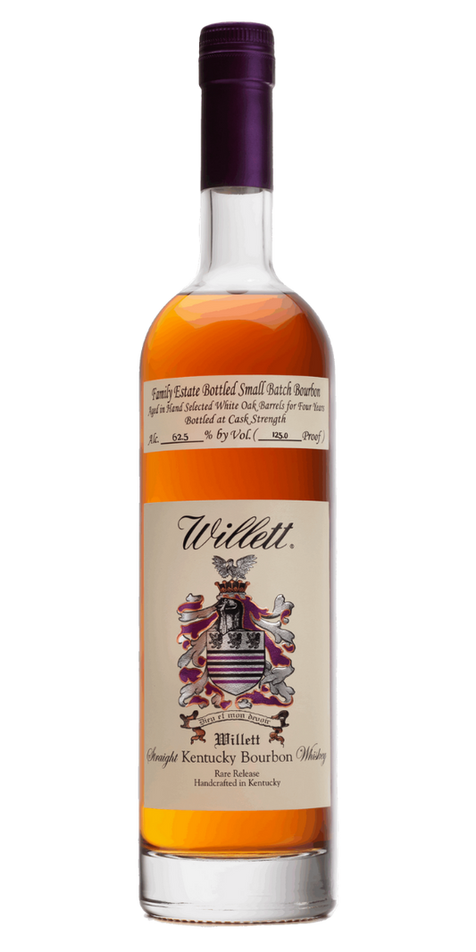 Willett, 4 Yeras Cask Strength, Straight Kentucky Bourbon Whisky, 750 ml