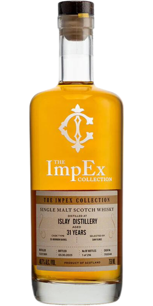 The ImpEx Collection, 31Year Old, Islay Distillery, 1991, 750ml