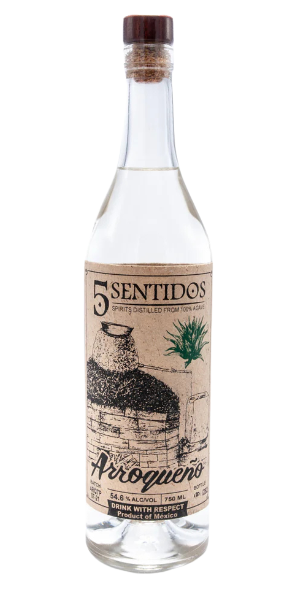 5 Sentidos, Arroqueno, Agave Spirit, 750 ml