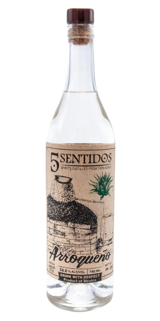 5 Sentidos, Arroqueno, Agave Spirit, 750 ml