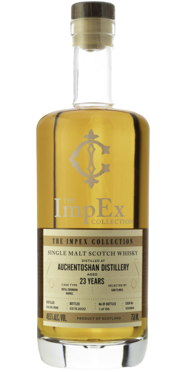 The ImpEx Collection, 23 Year Old, Auchentoshan Distillery 1998, 750ml