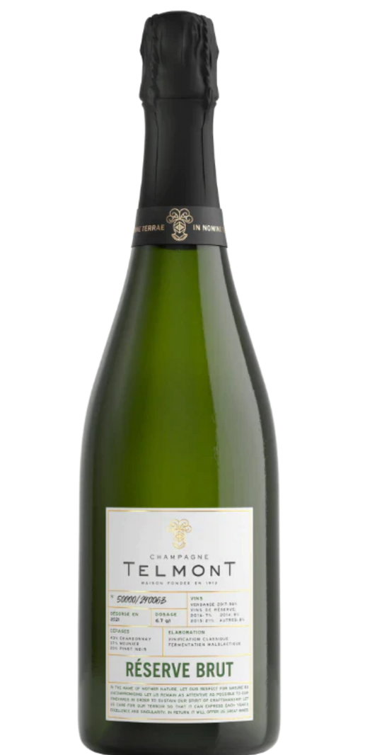 Champagne Telmont Brut Reserve, Half-Bottle, 375 ml