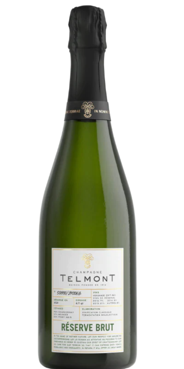 Champagne Telmont Brut Reserve, Half-Bottle, 375 ml