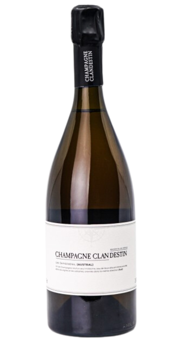 Champagne Clandestin, Les Semblables, Boreal, Blanc de Noirs, Brut Nature, 750 ml