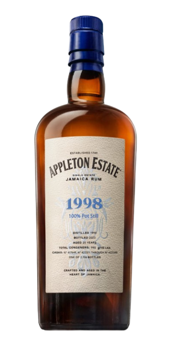 Appleton Estate, 1998 Pot Still,  25 Years Old, Hearts Collection Rum, 750 ml