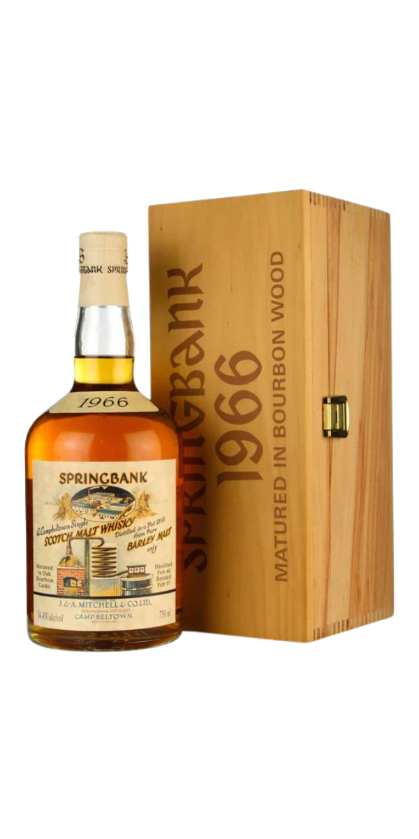 Springbank 1966, Local Barley, Bourbon Cask 499, Single Malt Scotch Whisky, 750ml