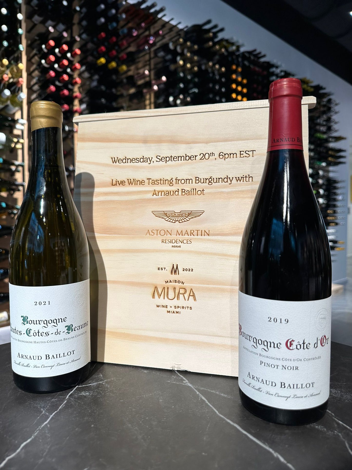 Arnaud Baillot Live Tasting - Special Red & White Package