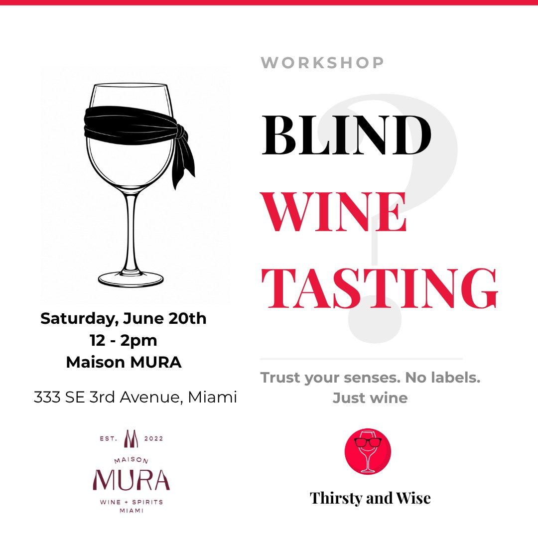 Blind Wine Tasting Workshop — Trust Your Senses