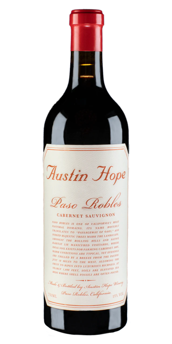 Austin Hope, Cabernet Sauvignon, Paso Robles, 2023, 1000 ml