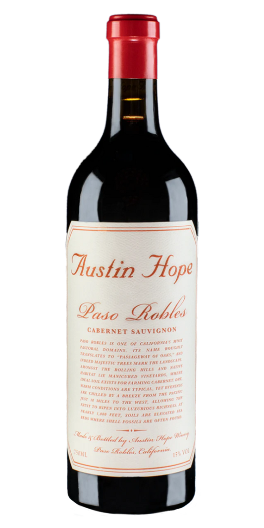 Austin Hope, Cabernet Sauvignon, Paso Robles, 2022, 1000 ml