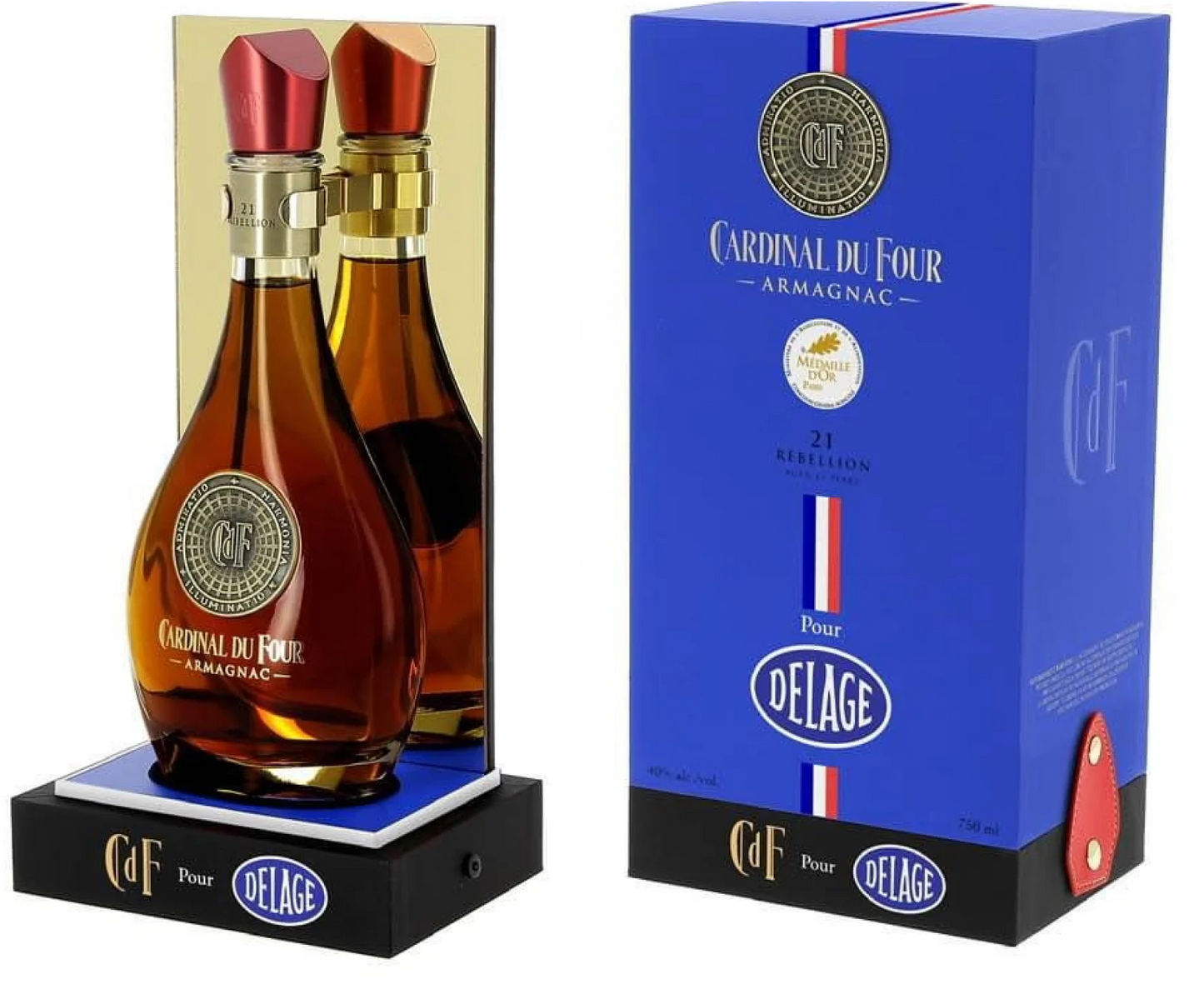 Cardinal du Four, Armagnac, Limited Edition DELAGE, 750 ml