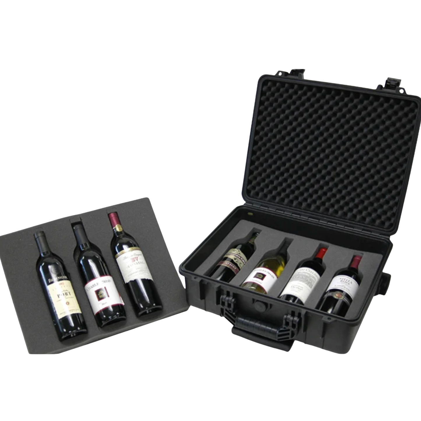 7 Bottles Wine Travel Suitcase