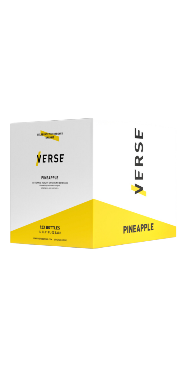 Verse, Pineapple NA Mixer, 1000ml - Case of 12