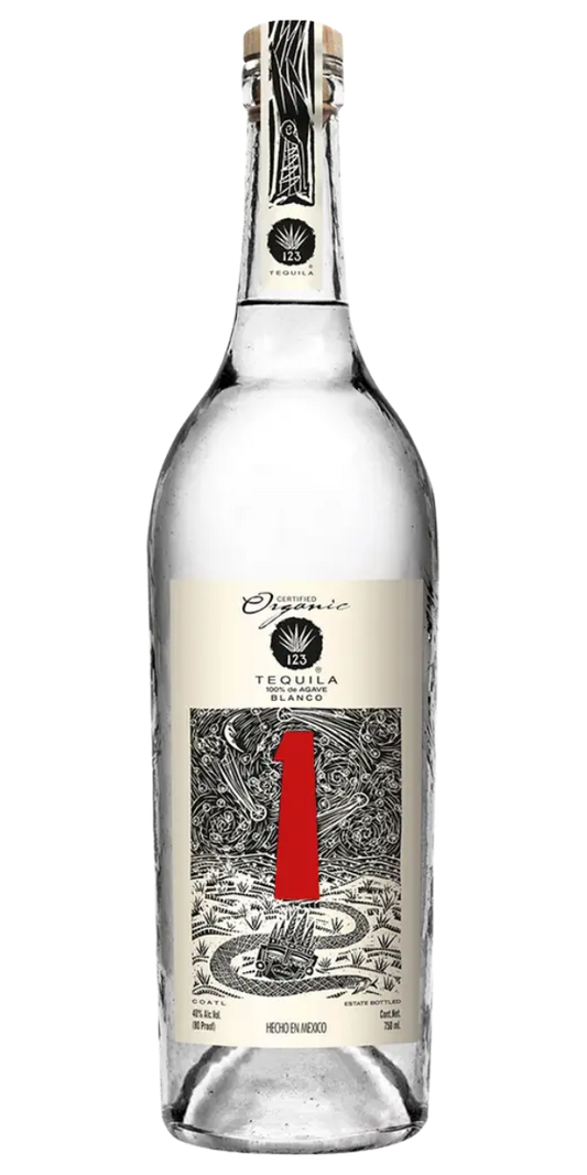 123 Tequila Blanco, 750 ml
