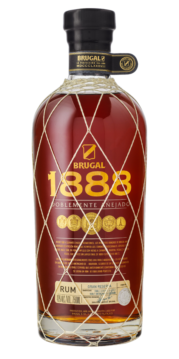 Brugal, 1888 Ron Gran Reserva Familiar Rum, 750 ml