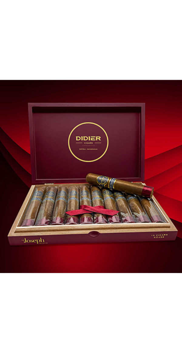 Didier Cigars, The Joseph Collection, Caliber 5.5x56, Habano Reserva Liga 6, Box of 10