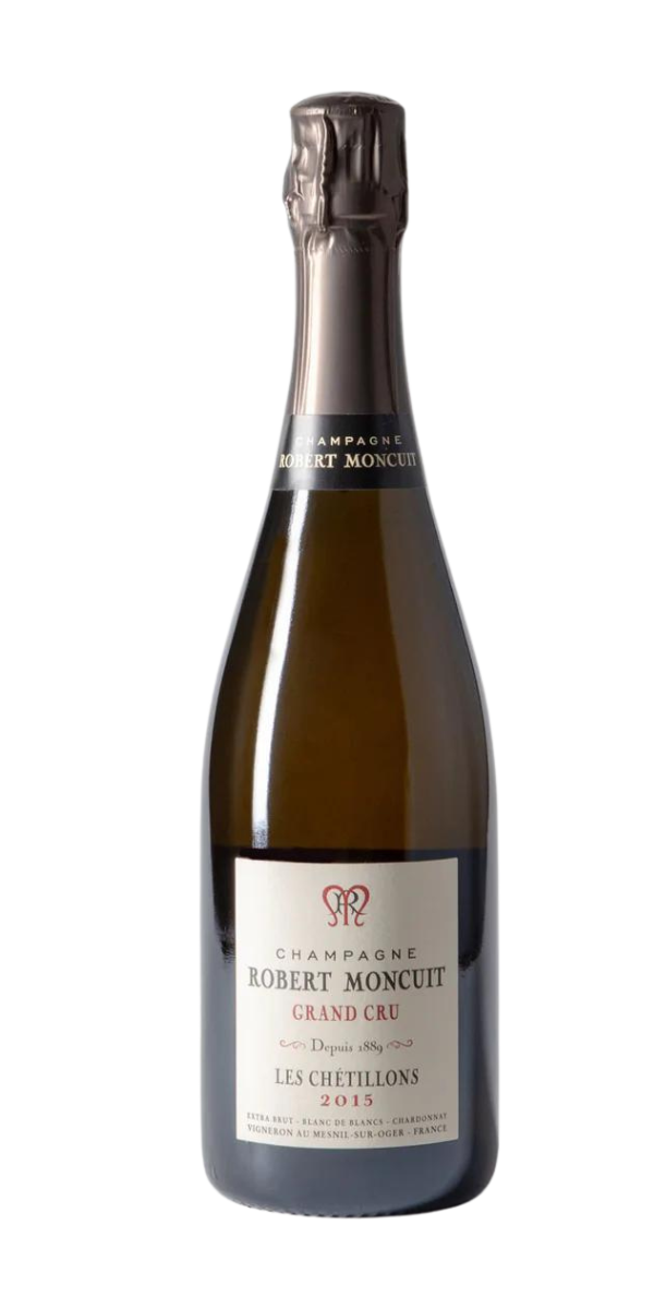 Champagne Robert Moncuit, Les Chetillons, Grand Cru, Blanc de Blancs, 2015, 750 ml