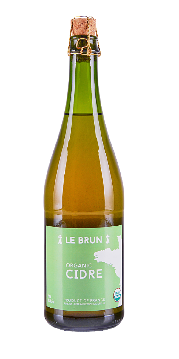 Le Brun, Organic Cidre, Brut, 750 ml