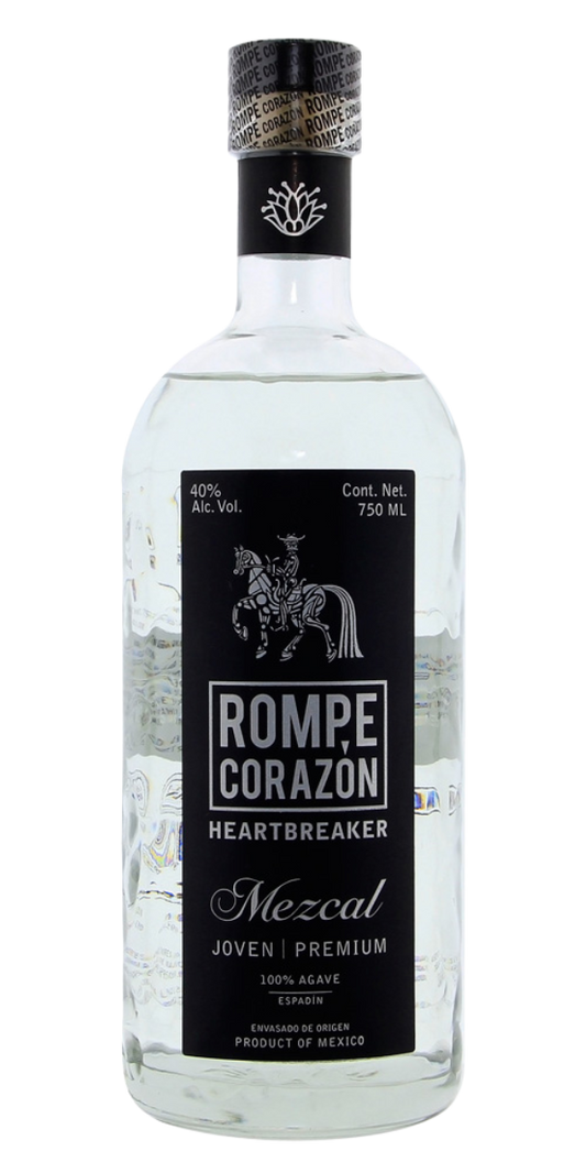 Rompe Corazon, Heartbreaker, Mezcal artesanal Joven, 750 ml