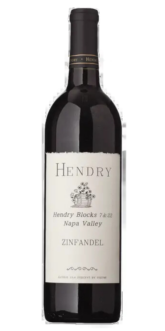 Hendry, Hendry Blocks 7 & 22 Zinfandel, Napa Valley, 2019, 750ml