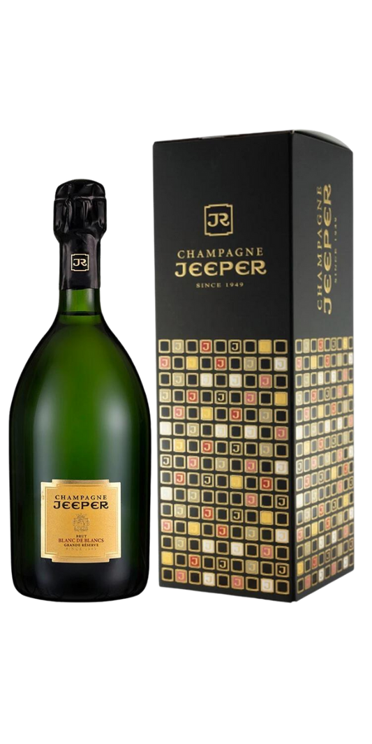 Champagne Jeeper, Grande Reserve Blanc de Blancs, 750 ml