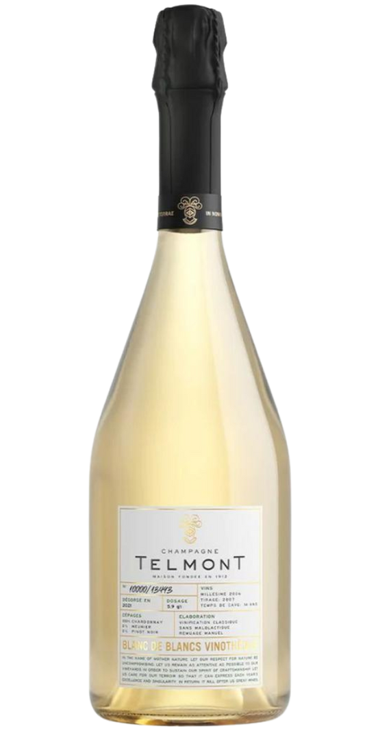 Champagne Telmont Vinotheque Blanc de Blancs, 2006, 750 ml