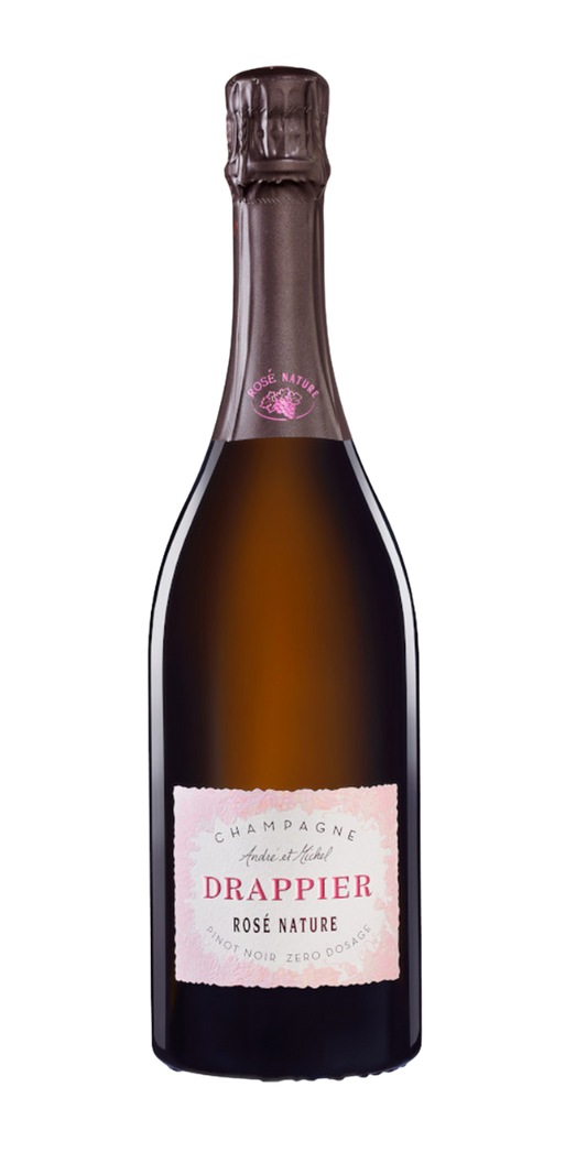 Champagne Drappier, Brut Nature Rose, NV 750 ml