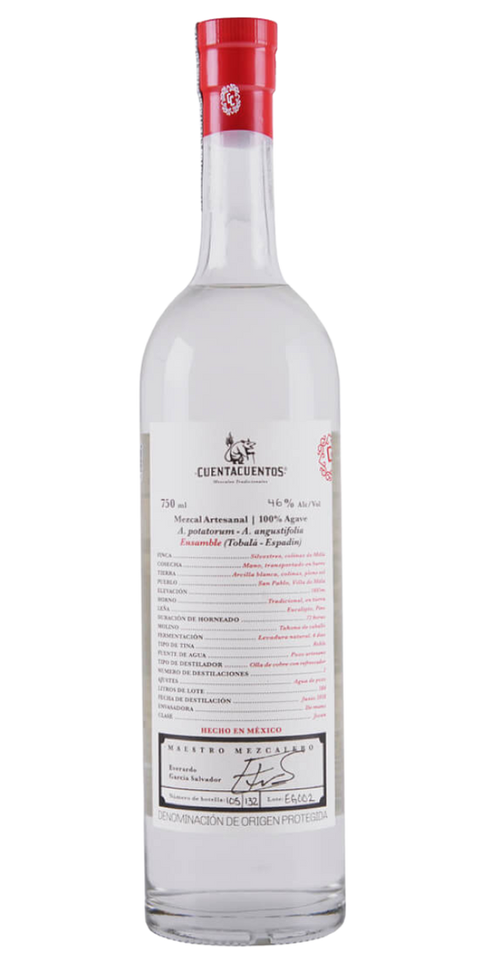 Cuentacuentos, Madrecuish Mezcal, 750 ml