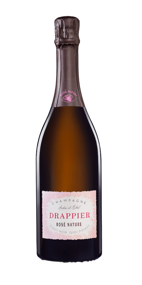 Champagne Drappier, Brut Nature Rose, NV 750 ml